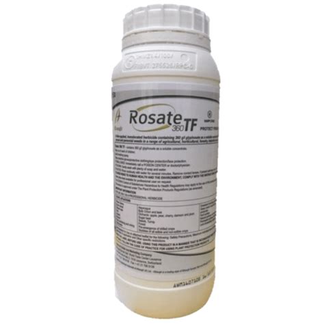 Rosate 360 TF Glyphosate Weedkiller 1 Litre Strong Professional