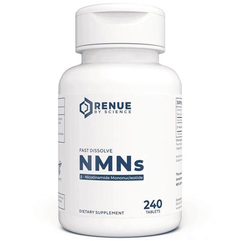 Renue By Science Fast Dissolve Nmn 240 Tablets Bodytonix Australia