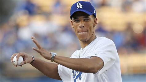 Lonzo Ball takes his first steps as a Laker at Dodger Stadium and ...