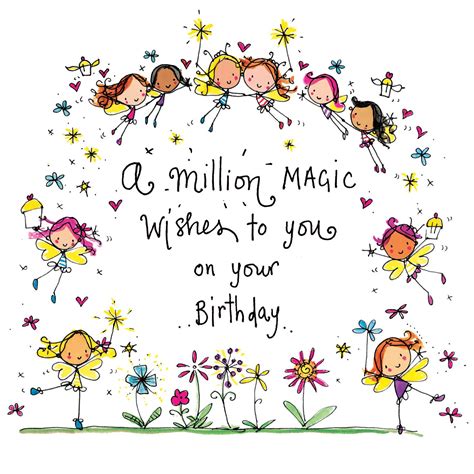 A Million Magic Wishes To You On Your Birthday Birthday Wishes