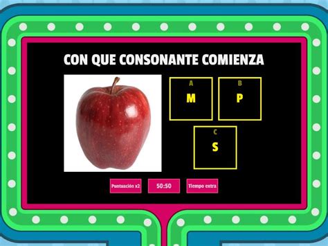 Consonante M Gameshow Quiz