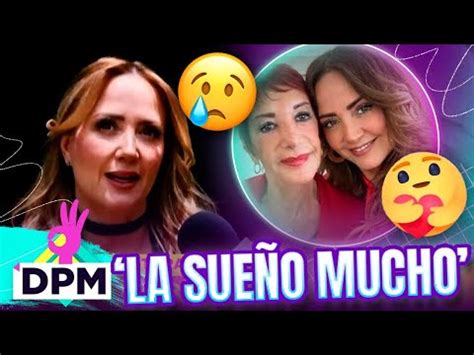 Andrea Legarreta revela cómo lleva el DUELO por la partida de su mamá