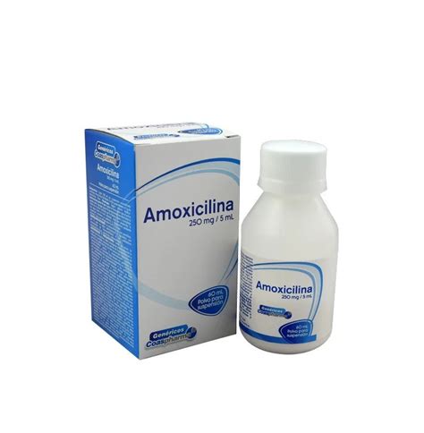 Amoxicilina 250 Mg 5 Ml Polvo Para Suspensión 100 Ml Pediátrico