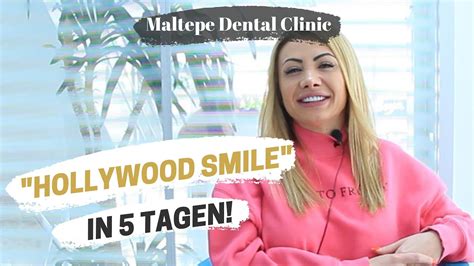 Hollywood Smile In Five Days Maltepe Dental Clinic Istanbul Youtube