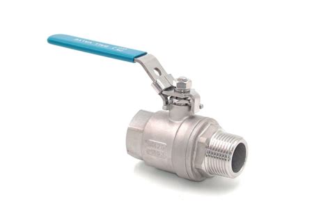 Male Female Full Bore Ball Valve Bspt Bspp 1000psi 316 Stainless Steel