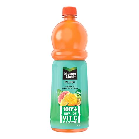 Minute Maid Pulpy Bottle Juice Drink Tropical NTUC FairPrice