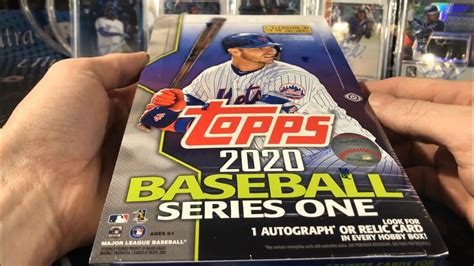 2020 Topps Series 1 Hobby Sneak Peek Early Baseball Cards Box Opening