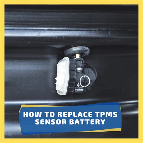 How To Replace TPMS Sensor Battery? - We Try Tires