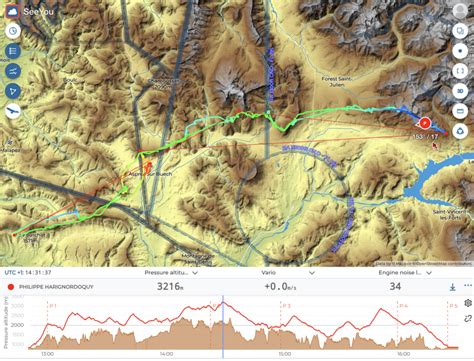 3200m en thermique pur début mars Le Planeur Ultra Léger