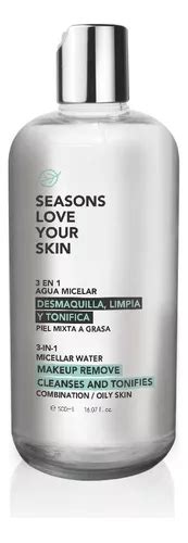 Gua De Limpeza Micelar Seasons Para Pele Mista Oleosa Ml Mercadolivre