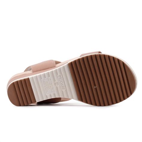 Sandália Modare Anabela Elástico Feminina Nude