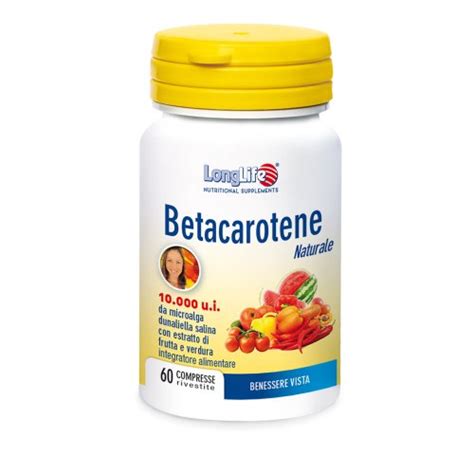 Betacarotin 10 000 Ui LongLife 60 Cpr Loreto Pharmacy