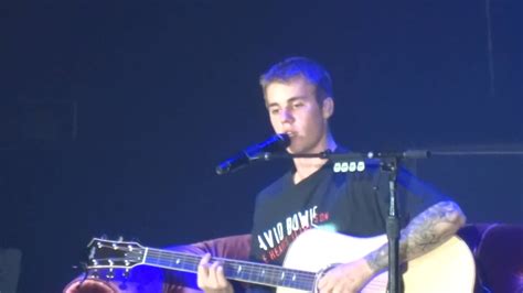 Justin Bieber Cold Water Live In Antwerp Youtube