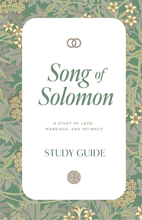 Song of Solomon Study Guide Cover - Citadel Square Church
