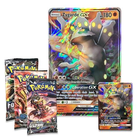 Pokemon Tcg Shiny Zygarde Gx Box Pokemon Trading Card Box Pokémon Tcg