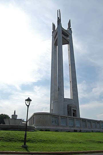 Shrine At The Quezon Memorial Circle In Quezon City Philippines Photo