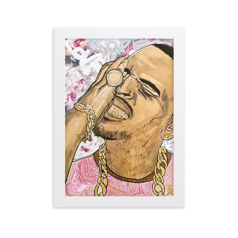 Chris Brown Limited Print Nk Iconic