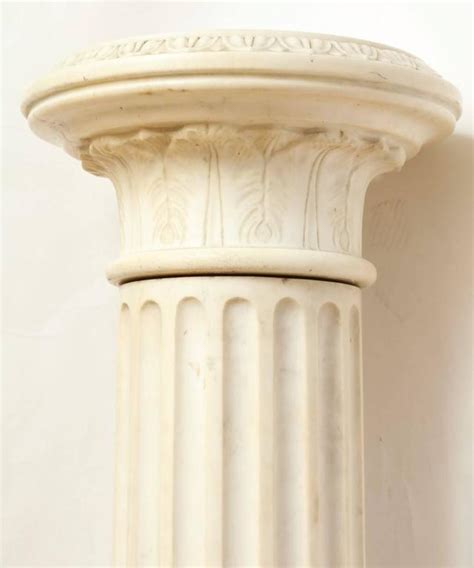 A Marble Corinthian Capital Architectural Pedestal At 1stdibs