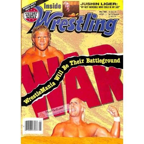 Inside Wrestling Magazine May 1992 2 69 Liger Macho Man Wrestling