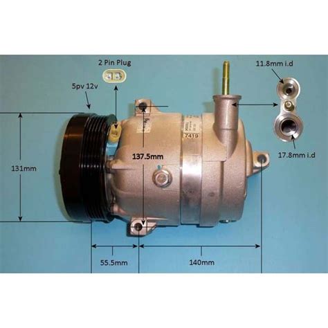 Compressor AirCon Pump Chevrolet Aveo 1 6 Petrol Jan 2008 To 2023