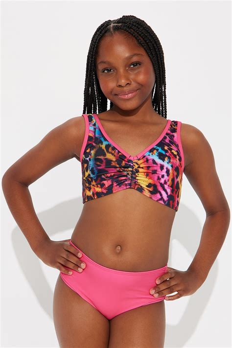 Mini Andi 3 Piece Bikini Skirt Set - Pink/combo | Fashion Nova