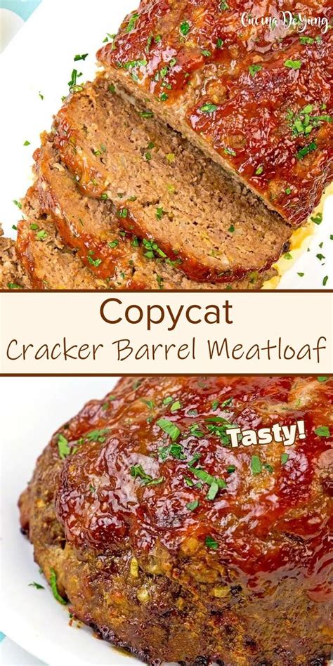 Copycat Cracker Barrel Meatloaf Recipe Artofit