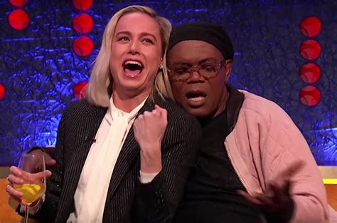 Brie Larson And Samuel L Jackson Parody ‘shallow Oscars Performance