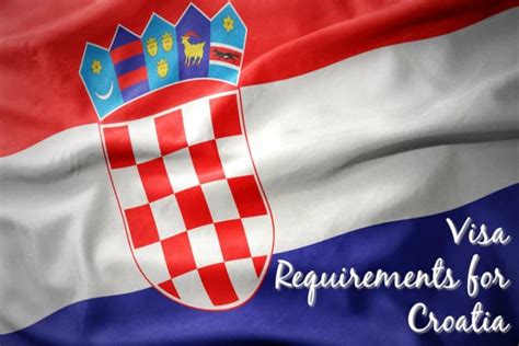 Visa Requirements For Croatia Croatian Schengen Visas Visit Croatia