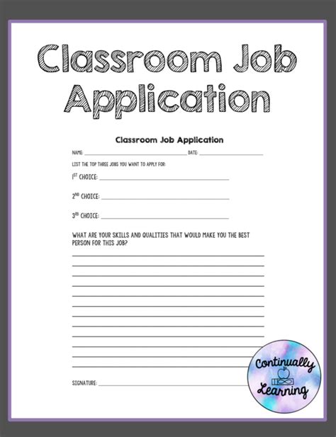 14 Of The Best Classroom Jobs Continually Learning Classroom Job Chart Classroom Jobs