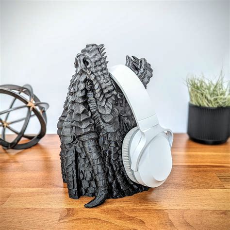 Dragon Headphone Stand Fantasy Headset Holder Gaming Etsy