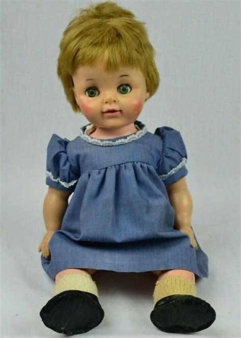 Vintage Eegee Co Doll 22 16 Inch Sleep Eyes Eegees Dolls