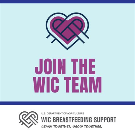 Join The Wic Team Wic Breastfeeding Support