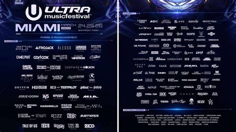 Ultra Miami Lineup Luise Robinia