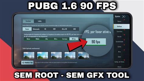 Pubg 1 6 Como Liberar 90 FPS Sem Root Sem GFX Tools Blintech Blog