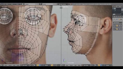 Blender Speed Modeling Head Youtube