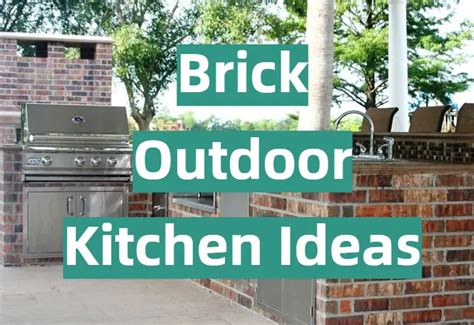 Brick Outdoor Kitchen Ideas - KitchenProfy