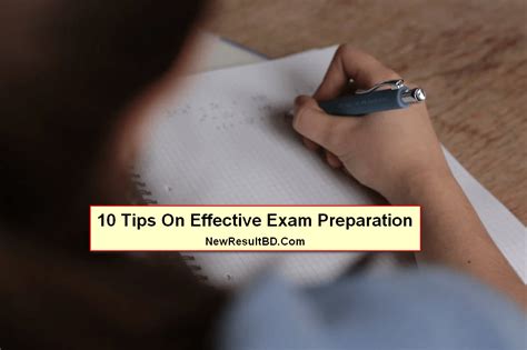 10 Tips On Effective Exam Preparation