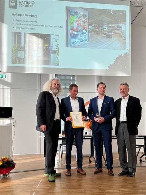 BIOhof Geinberg gewinnt Österreichischen Solarpreis BIOhof Geinberg