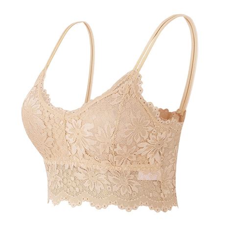 Spdoo Lace Bralettes For Women With Straps And Removable Pads