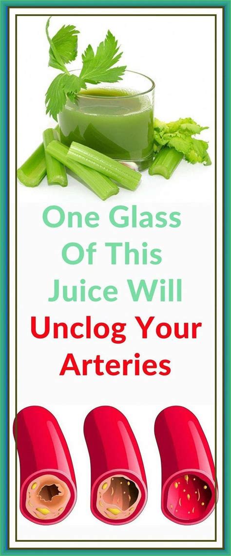 Only A Glass Of This Juice Will Help You Unclog Arteries Fit And Healthy