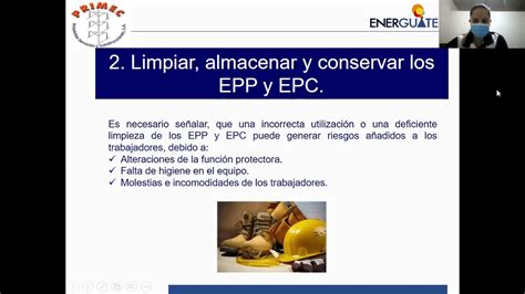 Charla Sobre Uso Y Cuidados Del Epp Epc Y Herramientas Youtube