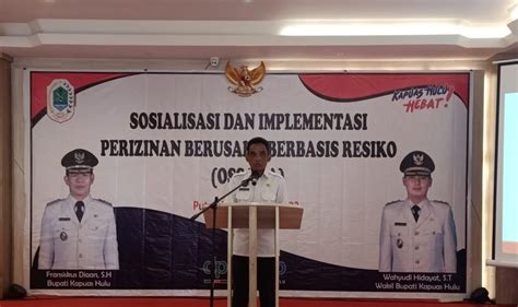 DPMPTSP Laksanakan Sosialisasi Dan Implementasi Perizinan Berusaha