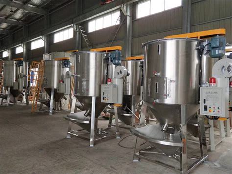 Vertical Mixer Polyethylene Polypropylene Resin Plastic Mixing Drying