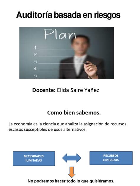 2auditoría Basada En Riesgos Pdf Auditoría Economias