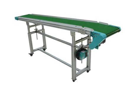 Adjustable Speed Small Conveyor Belt , Industrial Rubber Conveyor Belt