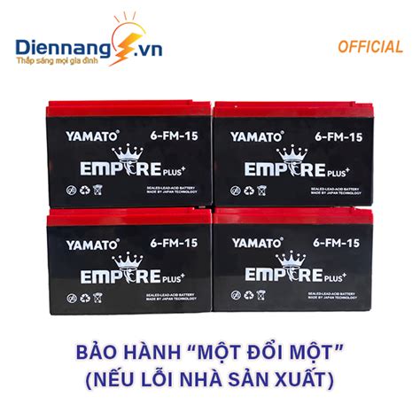 Bộ 4 Bình Ắc Quy Xe Đạp Điện 48v Yamato Giá Tốt Điện Năng