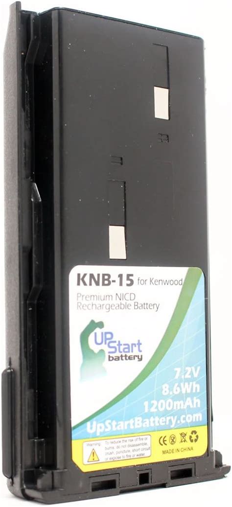 Amazon Replacement For Kenwood KNB 15A Battery Compatible With