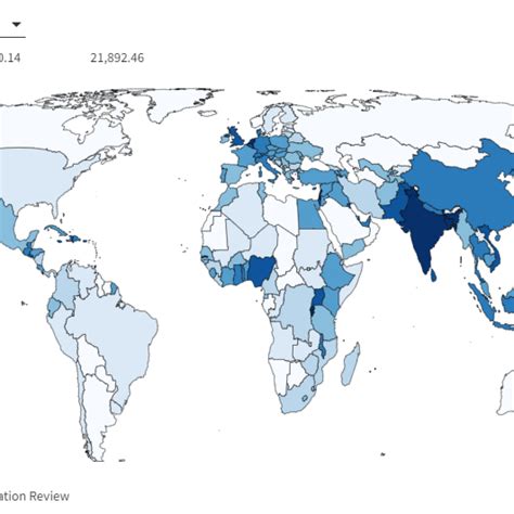 world population map    worlds population distributed ap