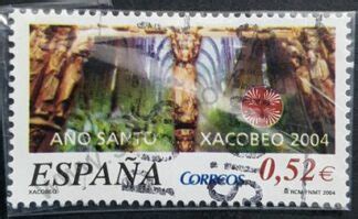 Sello España 2004 Xacobeo Año Santo Compostelano Sellos y Estampillas