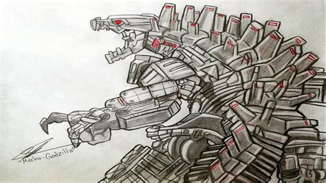 How To Draw Mechagodzilla